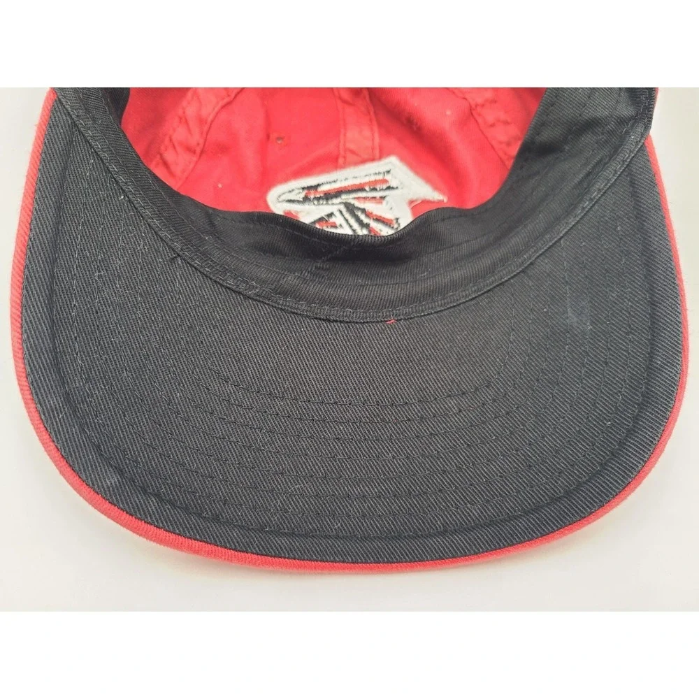 Youth Atlanta Falcons NFL Team Apparel Flex Fitted Hat Cap Boy Girl Football Red
